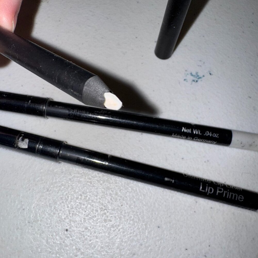 OSP Cosmetics Ultimate Lip Prime, Lip Liner Pencil, opened